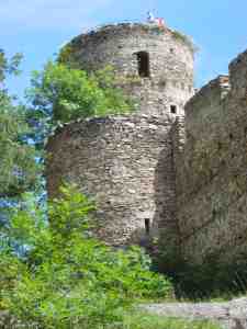 Kollmitz - Hungerturm von der Rampe um 2005