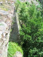 Kollmitz Rampe - Zweiter Strebepfeiler aufwrts Seitenansicht  Eigene Aufnahme 2005